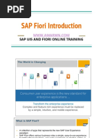 SAP Fiori Introduction