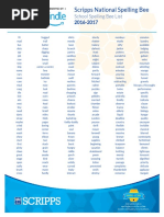 Roblox Spelling Bee Master Words List | PDF