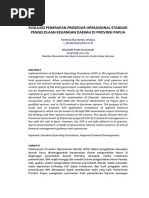Download Evaluasi Penerapan Prosedur Pengelolaan Keuangan Daerah Papua by stevierayo SN328045187 doc pdf
