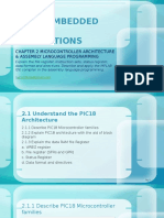 Chapter - 2 - Microcontroller Architecture & Assembly Language Programming