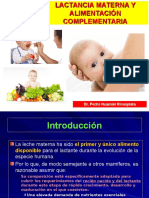 Nutrición Clínica - Lactancia Materna y Alimentación Complementaria