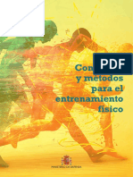 Conceptos y Métodos para El Entrenamiento Físico