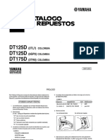 KIT Parts for DT125K and DT175K Motorcycles