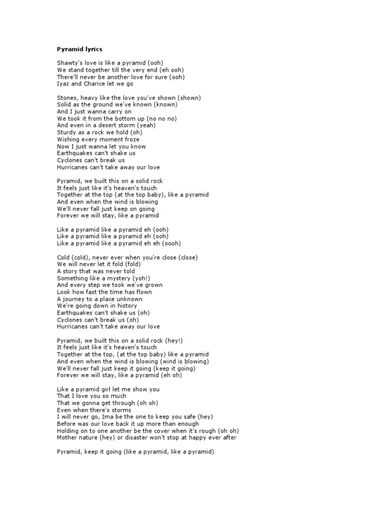 Hey Shawty Hey Darling Lyrics