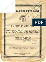 Spava Moma, Zejnabi, Po Polju Je Kiša Pala PDF