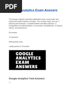 Download Google Analytics Exam Answers by CertificationAnswers SN328051947 doc pdf