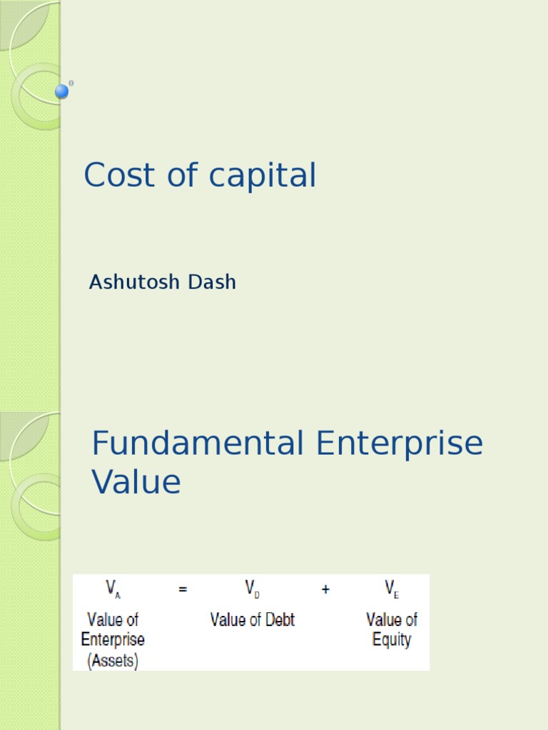 Calculating Cost of Capital A Comprehensive Guide to Valuing a Firm