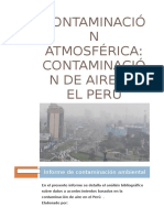 Contaminación Atmosférica