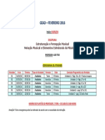 Plano de Estudos - EPM I