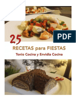 25 Recetas para Fiestas