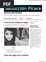 Tipos de Negas | PDF