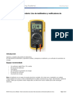 2.2.4.4 Práctica de Laboratorio Uso de Multímetros y Verificadores de Suministro de Energía