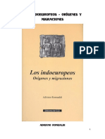 Adriano Romualdi - Los Indoeuropeos. Orígenes y Migraciones