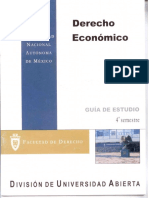 Derecho Economico 4 To Semestre Guiade Estudios