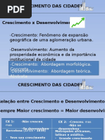 Philipe Panerai - Analise Urbana - Capitulo sobre crescimento das cidade resumo