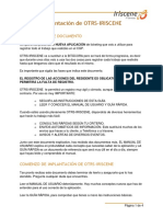 Plan de Implantación de OTRS-IRISCENE PDF