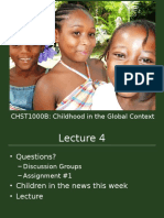 CHST1000B Lecture 4 Defines Child Poverty