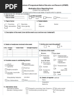 Adverse Drug Reaction Reporting Form | PDF
