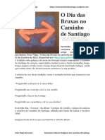 O Dia Das Bruxas No Caminho de Santiago - Artur Filipe Dos Santos