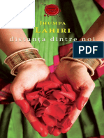 Jhumpa Lahiri - Distanța Dintre Noi