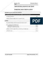 Planning/Intelligence Section Supporting Documentation: Reference Documents by Position