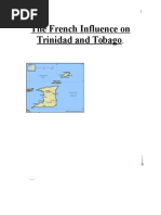 Download The French Influence on Trinidad and Tobago by Mario SN328081278 doc pdf