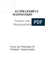 Projekt Per Matematike