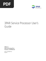 3PAR Service Processor Users Guide 2011 04 PDF