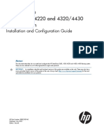 HP StoreOnce 2620, 4210 - 4220 and 4320 - 4430 Backup System Installation and Configuration Guide