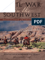 Jerry Thompson - Civil War in The Southwest