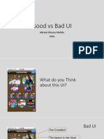Good Vs Bad UI