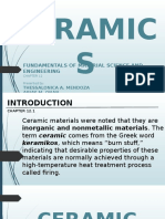 Ceramic S: Fundamentals of Material Science and Engineering