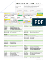 Kalender Pendidikan 2016-2017