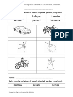 (BM 3.5.4) Membatangkan Tiga Suku Kata Terbuka Untuk Menjadi Perkataan