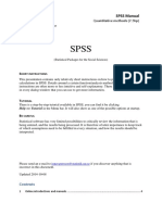 SPSS Manual QM 2014
