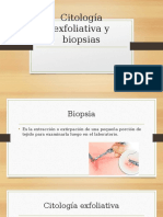 Citología Exfoliativa y Biopsias Cirugia....