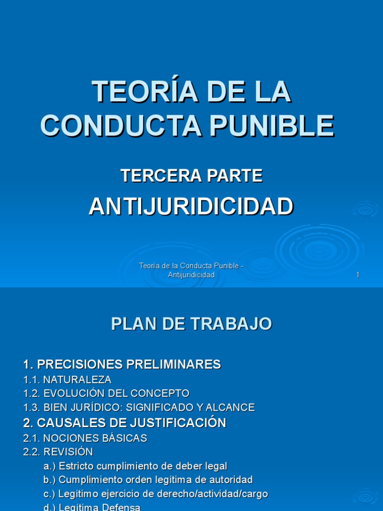 antijuridicidad Derecho penal Instituciones sociales