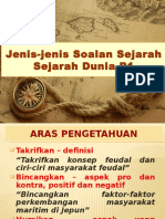 Jenis Soalan Sejarah P1