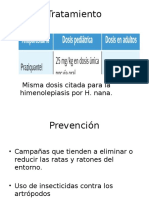 HIMENOLEPIASIS Tratamiento