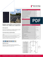 TECHNO SUN Panel Solar 150W Ficha ES PDF