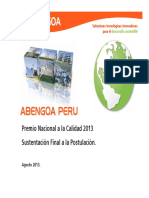 Presentación Abengoa Perú PNC 2013