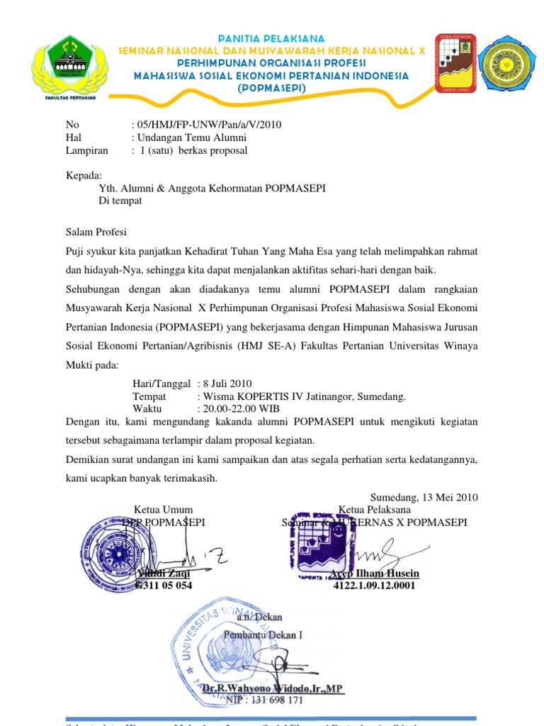 46 Contoh Undangan Silaturahmi Alumni Gratis