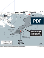 Map of Spill, June 10