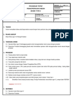 K 05.02.001 Protap Pengoperasian Mesin Mixer Tipe V Revisi