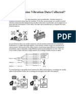 How is Machine Vibration Data Collected