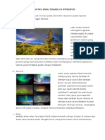 Aktivitas Yang Terjadi Di Atmosfer