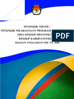 Pelaksanaan Program dan Anggaran DIPA KPU 2015