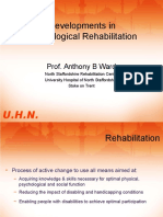 Developments in Neurological Rehabilitation