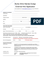 Nijinda Durlga Hire Form