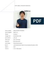 Biodata Iqbaal Dhiafakhri Ramadhan (Nabila Muzdalifa)